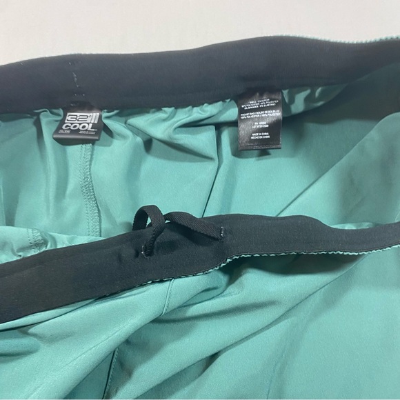 32 Degrees Cool Shorts Men X large Hybrid pockets green drawstring elastic Waist - Picture 5 of 10